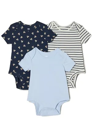 Amazon X Sofia Grainge Body Girocollo A Manica Corta Unisex Bimbi, Pacco da 3, , 0-3 Mesi
