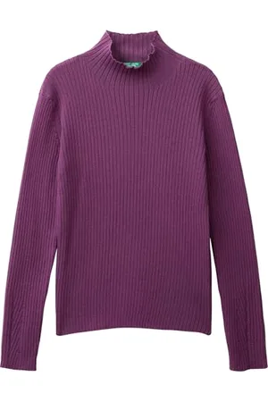 Benetton Maglia Lupetto M/L 1194C200M Maglione, , 150 cm Bambina