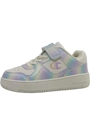 Champion RD18 Pearl G PS Low, Sneakers Bambina, off White/Multicolore (WW002), 27.5 EU