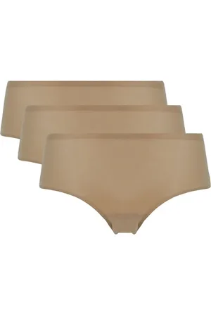 Chantelle SOFTSTRETCH, Hipster (Pack x 3), Intimo Invisibile Donna, (Nude Wu), Taglia unica