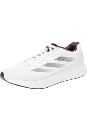 adidas Duramo RC Running Shoes, Scarpe da Corsa Unisex-Adulto, Cloud White/Aurora Met/Solar Red, 36 2/3 EU