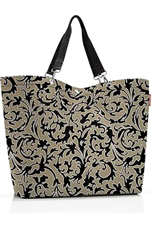 Reisenthel Shopper XL - Borsa Multiuso con Cerniera, per Spiaggia, Shopping e Sport, Capiente ed Elegante, Tasche Interne, Tessuto Idrorepellente, 35 L