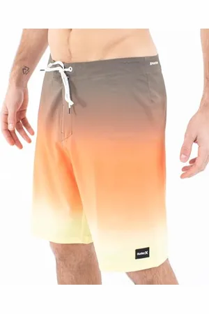 Hurley Phantom-Eco Weekender-Pantaloncini da Surf da 20" Costume a Boxer, Orangutan, 34 Uomo