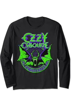 Ozzy Osbourne – Bat Circle Neon V2 Maglia a Manica