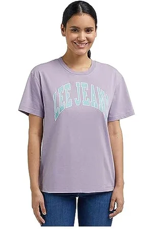 Lee Tè Girocollo T-Shirt, , L Donna