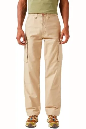 Wrangler Casey Jones Cargo Pantaloni, Sella, 36W x 32L Uomo
