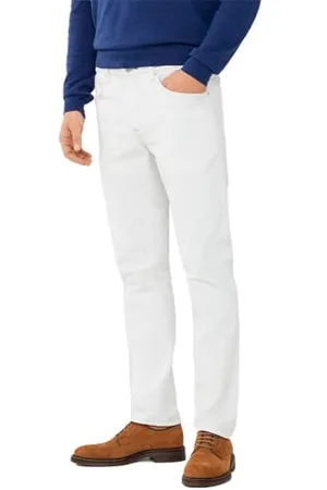 Hackett Hackett Denim Jeans, (Ecru White), 36W/34L Uomo