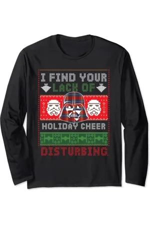 STAR WARS Darth Vader Ugly Christmas Sweater Maglia a Manica