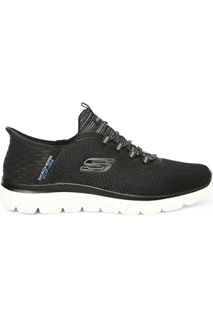 Skechers Summits High Range, Sneaker Uomo, Nero (Black Mesh Trim), 42.5 EU