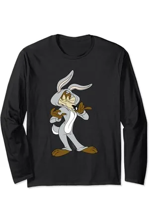 LOONEY TUNES Wile E Coyote Bunny Costume Maglia a Manica