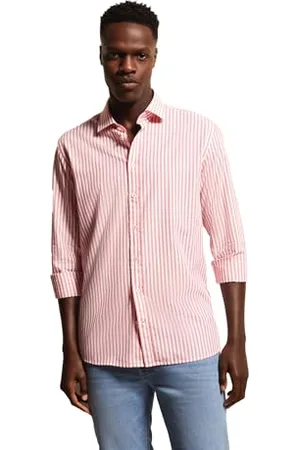 Bugatti 9150-58508a Camicia, , XL Uomo
