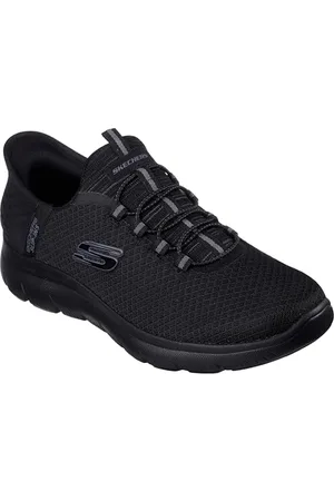 Skechers Summits High Range, Sneaker Uomo, Nero (Black Mesh Trim Black), 40 EU