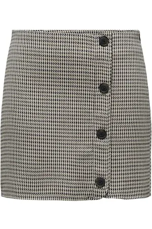 ONLY Onleliza-Lettie HW Check Skirt TLR Gonna, , 44 Donna