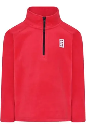 KABOOKI Lwsinclair 702 - Pullover, Pullover Bambini e ragazzi, Rot, 80