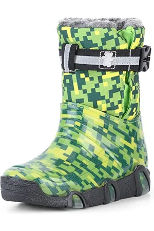 Ladeheid Stivali da Neve in Gomma Bambino e Bambina LAZT008 (05-Verde, 29/30 EU)