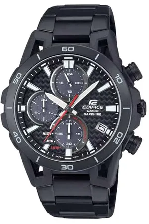 Casio Orologio Cronógrafo al Quarzo da Uomo con Cinturino in Acciaio Inossidabile EFS-S640DC-1AVUEF