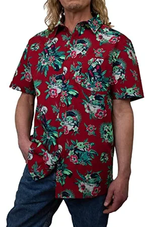 STAR WARS Questo è il Bouquet Camicia Button-Down, , S Uomo