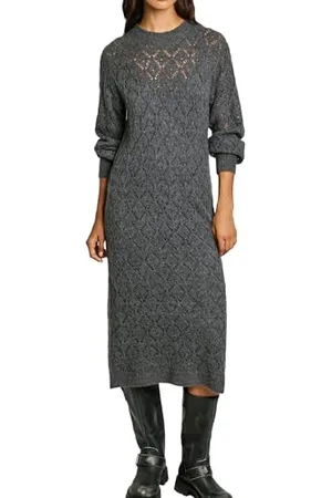 Pepe Jeans Hailey Dress Vestito, ( Scuro Marl), M Donna