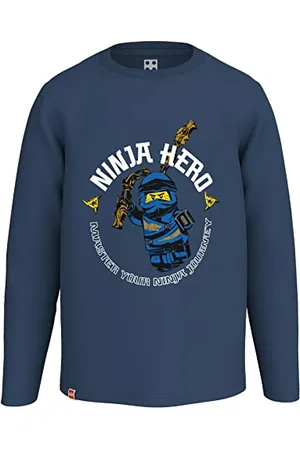 LEGO Wear Ninjago Jungen Longsleeve Langarm T-Shirt M12010728, , 98 Unisex-Adulto