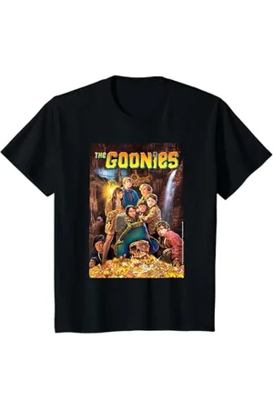 The Goonies Bambino I bambini della scena del tesoro dei Goonies Maglietta