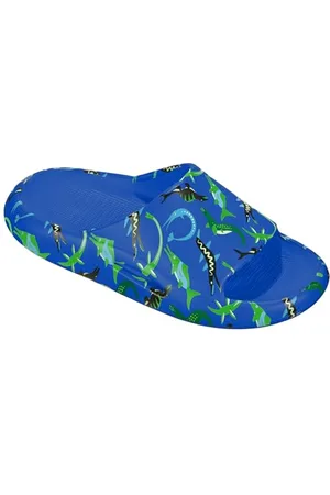 Beco Scarpe da Bagno Unisex per Bambini, Ocean Dinos, Pantofole per Bambini, Scarpe da Corsa, , 22/23 EU