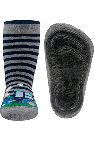 Ewers Calze stopper trattore, calzini antiscivolo con suola in gomma, MADE IN GERMANY, 1 paio di calzini antiscivolo per bambini, taglia 21-22