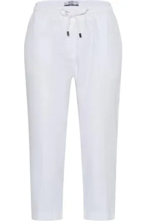 Brax By Brax Philippa Capri-Polsini in Tessuto Elasticizzato, Slim Pantaloni, , 32W x 30L Donna