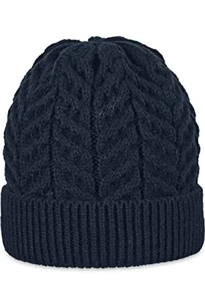 Sterntaler Berretto a Maglia con risvolt, , 55 Unisex-Bambini e Ragazzi
