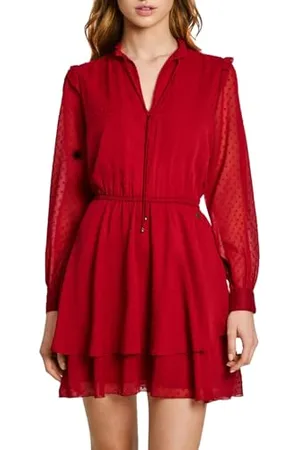 Pepe Jeans Otto Vestito, (Burnt Red), XL Donna