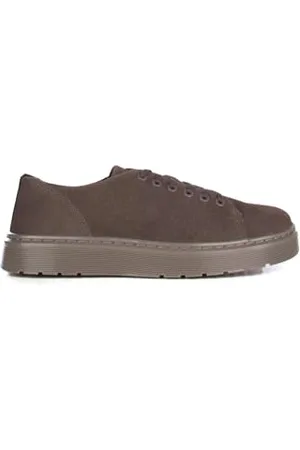 Dr. Martens DR MARTENS 8 Eye Boot, Anfibi Unisex-Adulto, Gunmetal E.H. Suede, 43 EU