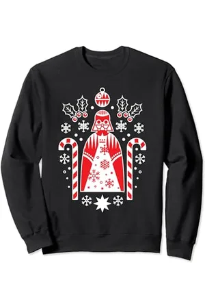 STAR WARS Holiday Darth Vader Christmas Sweater Pattern Felpa
