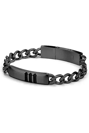 Fynch-Hatton FHJ-0006-B-19 Bracciale, nero