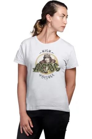 AC/DC WOACDCRTS042 Magliette Donna, , XXL
