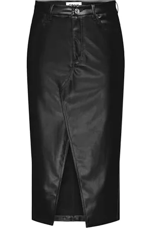 ONLY Onllola-elyna HW Metal Gonna Lunga Pnt, , X-Small Donna