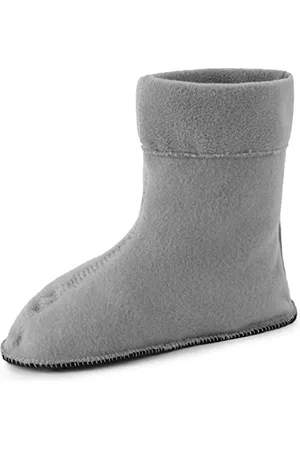 Ladeheid Calzini riscaldanti per bambini per stivali di gomma LA-CA-01 LA-CA-03 LA-CA-04 (Grau, 22/23 EU)