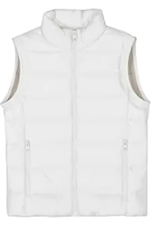 Champion Legacy Outdoor W (117569) -WR Light Nylon Cirè 35gr C-Logo High-Neck Gilet imbotito, (STR), XL Donna