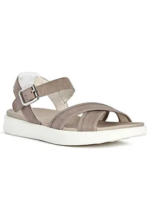 Geox D Xand 2S B, Sandali Donna, Beige (Desert), 37 EU