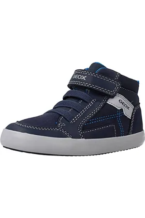 Geox B Gisli Boy A, Sneakers Bambini e ragazzi, Blu (Navy/Sky), 20 EU