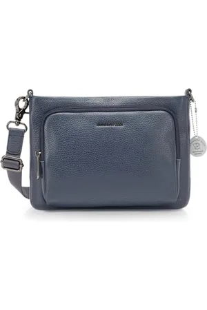 Mandarina Duck Mellow Leather Crossover, Donna, Vestito Blu, Taglia Unica