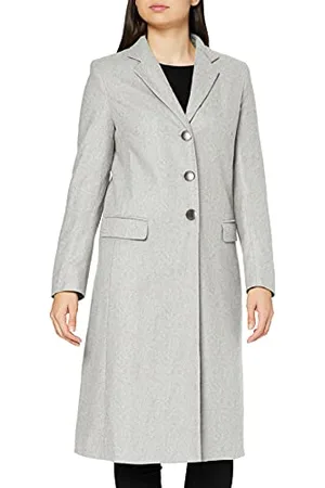 Helene Berman College Coat Cappotto di Misto Lana, , L Donna