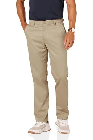 Amazon Pantaloni Elasticizzati con Taglio Dritto Uomo, , 36W / 34L