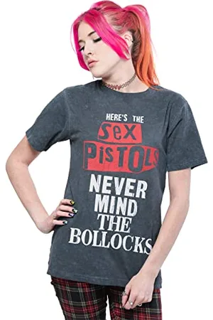Sex Pistols T Shirt Nmtb Distressed Band Logo Nuovo Ufficiale Unisex Dip Dye Size M