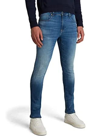 G-Star Revend Skinny, Jeans Uomo, (Medium Indigo Aged 51010-8968-6028), 32W / 30L