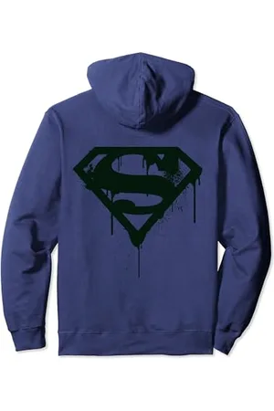 DC Comics Originals Graffiti del giorno del giudizio del logo DC Superman Felpa con Cappuccio