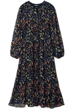 Desigual Abito da Donna a Maniche Lunghe NAN, , M