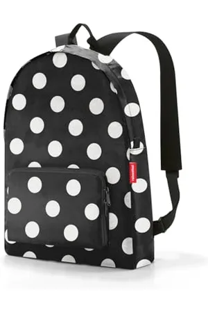 Reisenthel AP7073 MINI MAXI RUCKSACK DOTS WHITE Borsa sportiva Donna DOTS WHITE Taglia Unica