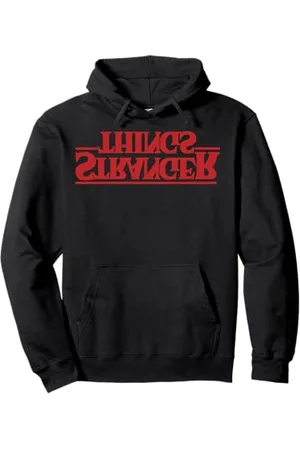Stranger Things Netflix Upside Down Logo Felpa con Cappuccio