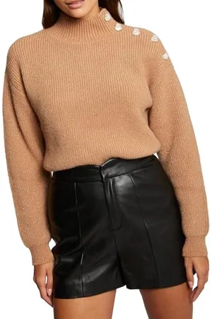 Morgan 232-MSTORI Pullover, Camel, M da Donna, , M Women