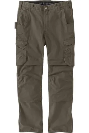 Carhartt Steel Rugged Flex Relaxed Fit Ripstop Double-Front Cargo Work Pant Pantaloni Utility, , 40W x 30L Uomo