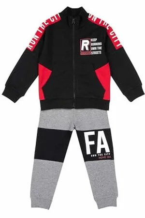 chicco Completo Tuta Due Pezzi: Felpa Con Zip E Pantaloni, Tuta Bambini e ragazzi, , 18 mesi